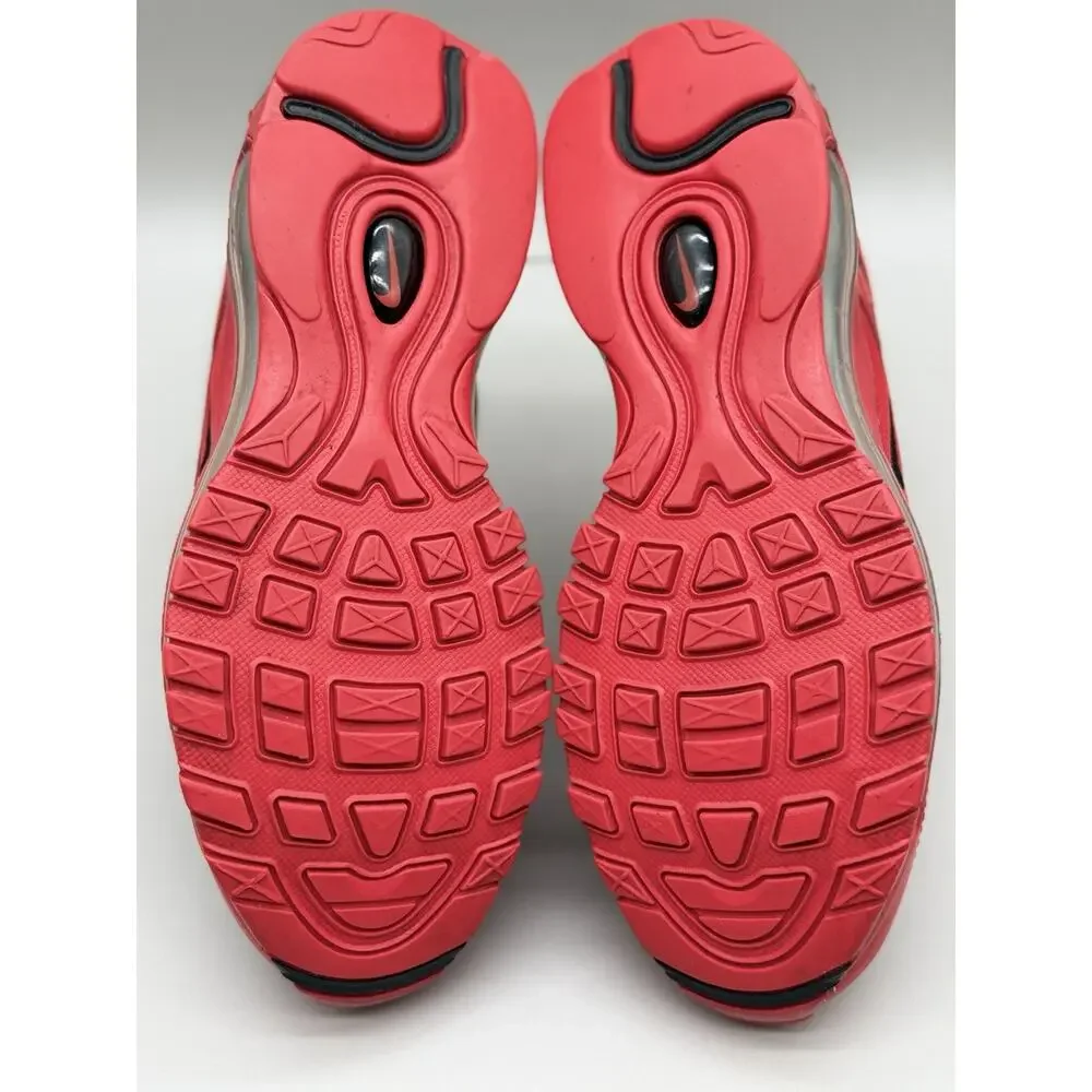 Women’s 8 Nike Air Max 97 Leopard Pack Red Black BV6113-600 Pre-owned